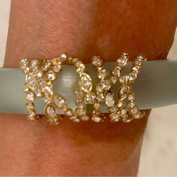 Alexis Bittar clasp cuff bracelet - Picture 2 of 10
